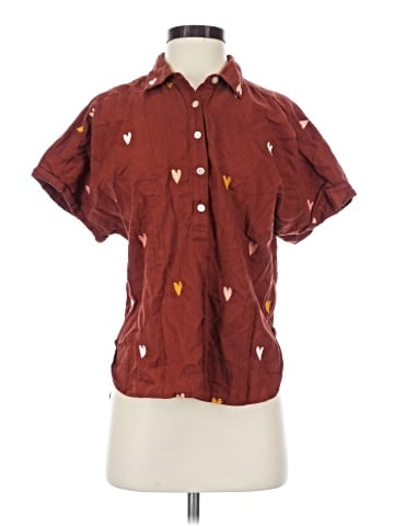 Ann Taylor LOFT Short Sleeve Blouse (view 1)