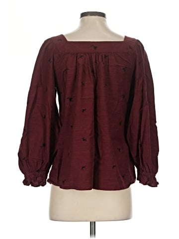 LC Lauren Conrad 3/4 Sleeve Blouse (view 2)