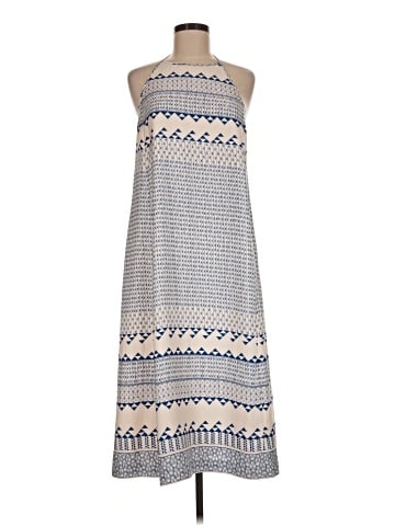 Madewell Open-Back Trapeze Dress in Ionian Tile (view 1)