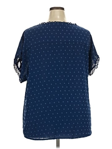 Agnes Orinda Short Sleeve Blouse (view 2)