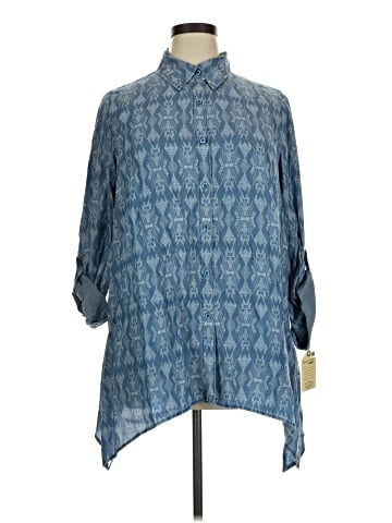Telluride Clothing Co 3/4 Sleeve Button-Down Shirt (view 1)