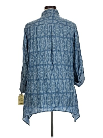 Telluride Clothing Co 3/4 Sleeve Button-Down Shirt (view 2)