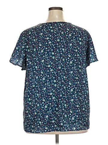 Agnes Orinda Short Sleeve Blouse (view 2)