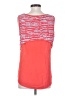 Gibson 100% Polyester Red Sleeveless Top Size S - photo 2