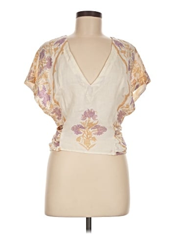 Free People Short Sleeve Blouse (view 1)