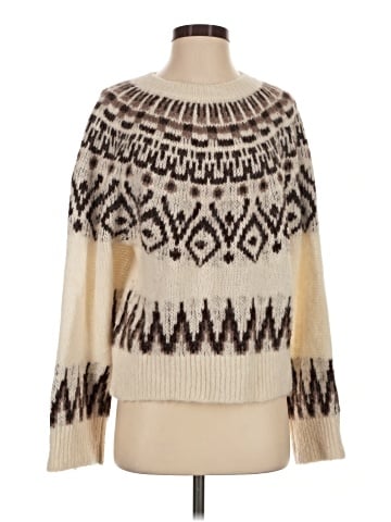 Madewell Fair Isle Boxy Sweater (view 1)