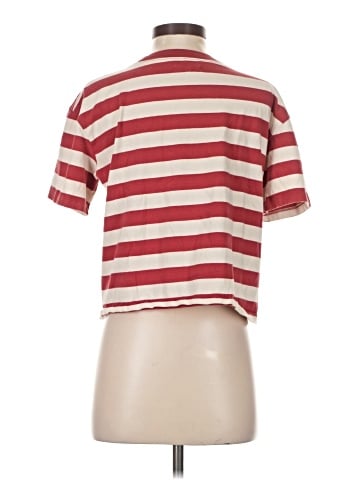 Madewell Easy Crop Tee in Murph Stripe (view 2)