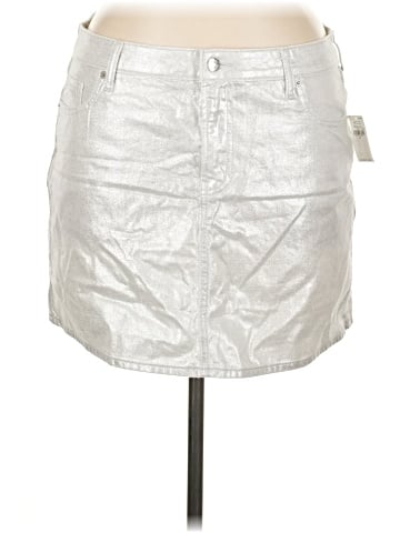 Old Navy Faux Leather Skirt (view 1)