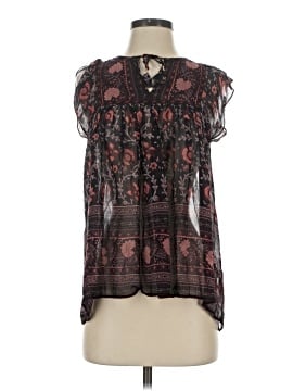 Ulla Johnson Short Sleeve Silk Top (view 1)