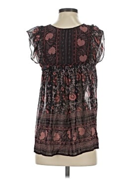Ulla Johnson Short Sleeve Silk Top (view 2)