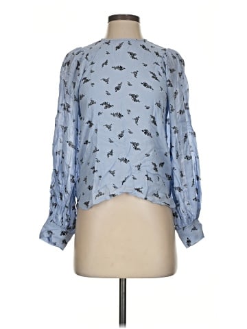 Ganni Long Sleeve Blouse (view 1)
