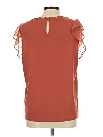 Adrianna Papell Short Sleeve Blouse (view 2)