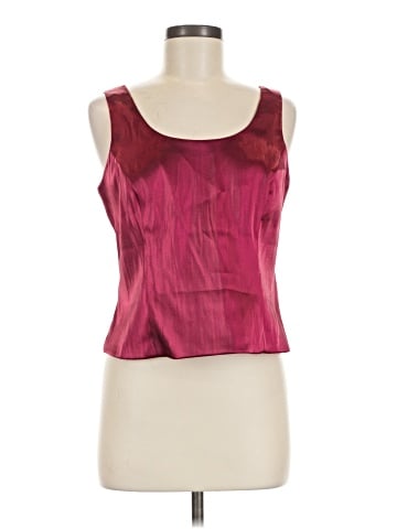 J.R. Nites by Carol Lin Sleeveless Blouse (view 1)