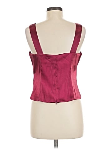 J.R. Nites by Carol Lin Sleeveless Blouse (view 2)