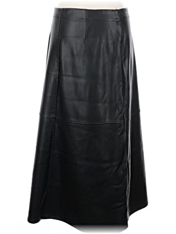 Max Studio Faux Leather Skirt (view 2)