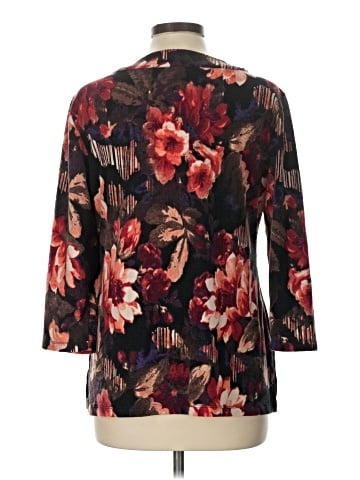 JM Collection 3/4 Sleeve Blouse (view 2)