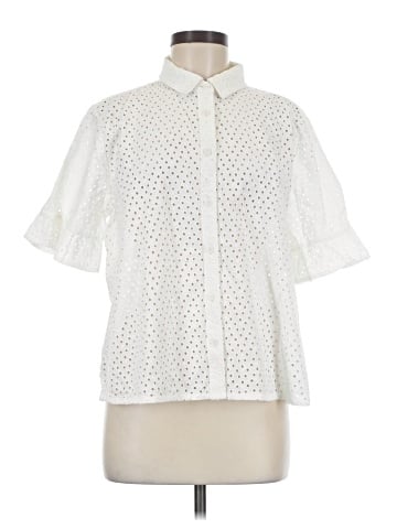 Lands' End Short Sleeve Blouse (view 1)