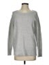 Ellen Tracy Solid Silver Gray Pullover Sweater Size XS - photo 1