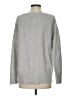 Ellen Tracy Solid Silver Gray Pullover Sweater Size XS - photo 2