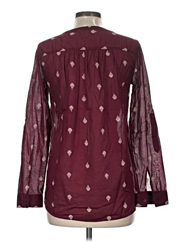 Ann Taylor LOFT Outlet Long Sleeve Blouse (view 2)
