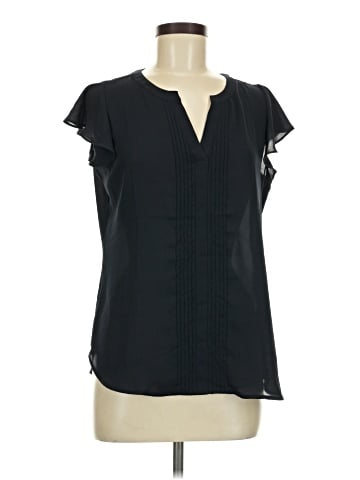 Ann Taylor Factory Short Sleeve Blouse (view 1)