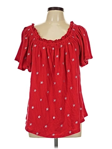 Lane Bryant Short Sleeve Blouse (view 1)