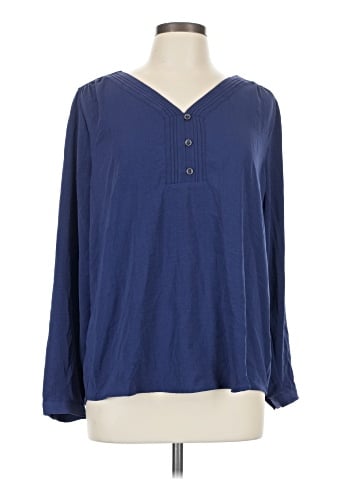 Maurices Long Sleeve Blouse (view 1)