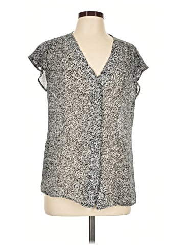 Ann Taylor LOFT Short Sleeve Blouse (view 1)
