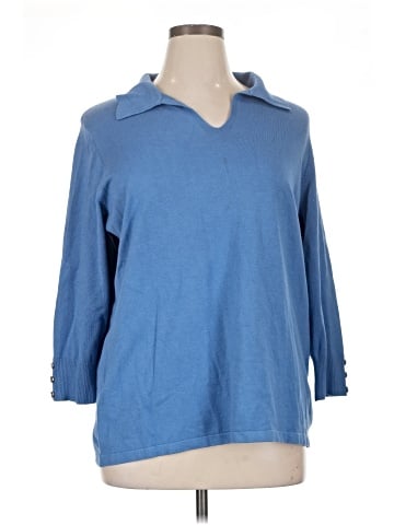 Susan Graver 3/4 Sleeve Top (view 1)