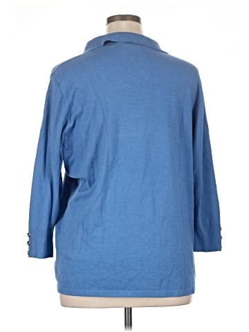 Susan Graver 3/4 Sleeve Top (view 2)