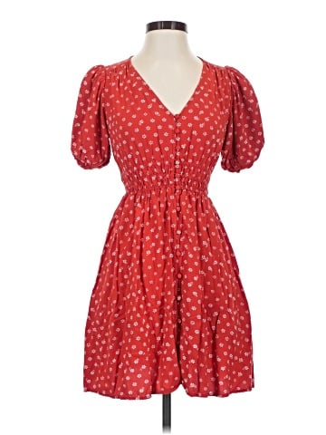 Madewell Sophia Mini Dress in Bandana Flower (view 1)
