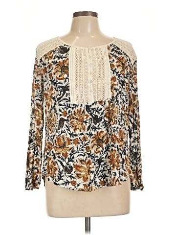 Lucky Brand Long Sleeve Blouse (view 1)
