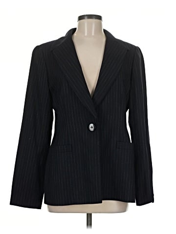 Linda Allard Ellen Tracy Wool Blazer (view 1)
