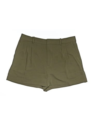 Madewell Easy Pleated Trouser Shorts in Crepe (view 1)