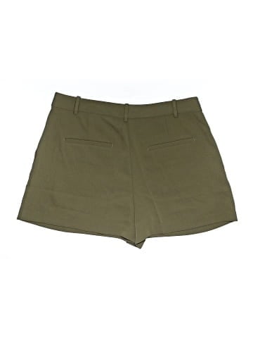 Madewell Easy Pleated Trouser Shorts in Crepe (view 2)