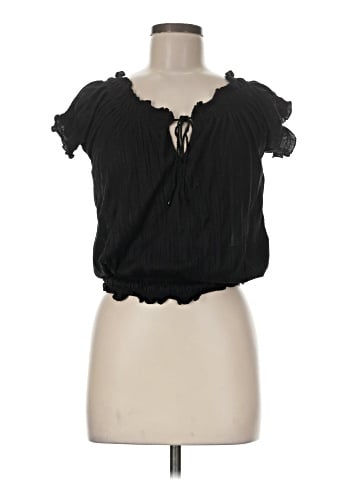 Body Central Short Sleeve Blouse (view 1)