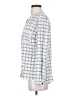 Notations Checkered-gingham White Long Sleeve Blouse Size S - photo 5