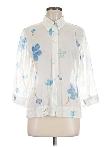Sigrid Olsen Sport 3/4 Sleeve Blouse (view 1)