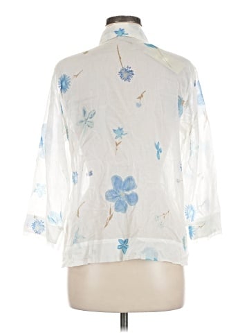 Sigrid Olsen Sport 3/4 Sleeve Blouse (view 2)