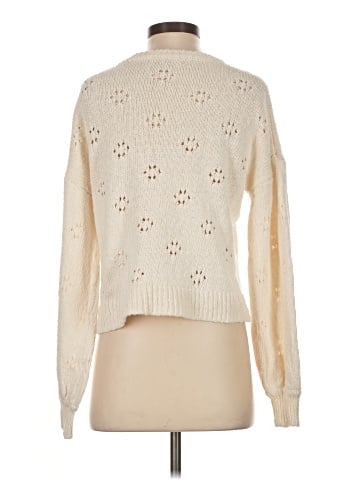Madewell Floral Pointelle Pullover Sweater (view 2)