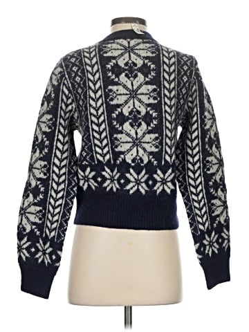Madewell Fair Isle Cardigan Jacket in Wool (view 2)