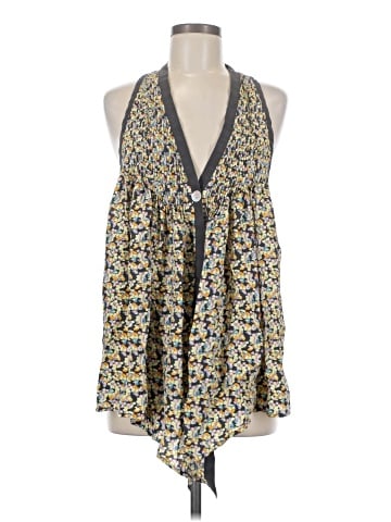 Elizabeth and James Sleeveless Silk Top (view 1)