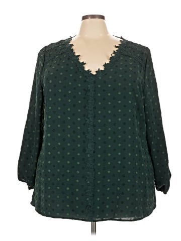 BLOOMCHIC 3/4 Sleeve Blouse (view 1)