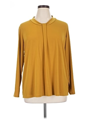 Susan Graver Long Sleeve Blouse (view 1)