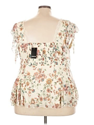 Torrid 3/4 Sleeve Blouse (view 2)