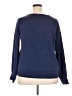 Torrid Graphic Blue Sweatshirt Size 2X Plus (2) - photo 2