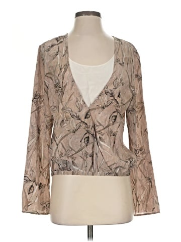 Ecru 3/4 Sleeve Blouse (view 1)