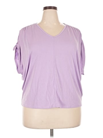 Simply Vera Vera Wang Short Sleeve Top (view 1)