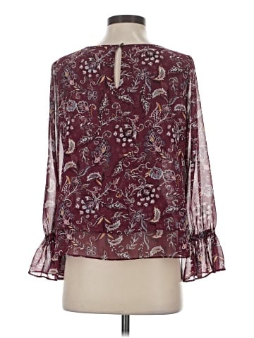 White House Black Market Long Sleeve Blouse (view 2)