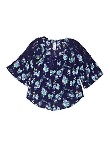 Justice 3/4 Sleeve Blouse (view 1)